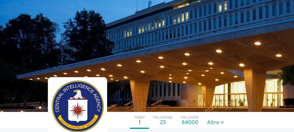 La CIA sbarca sui social media